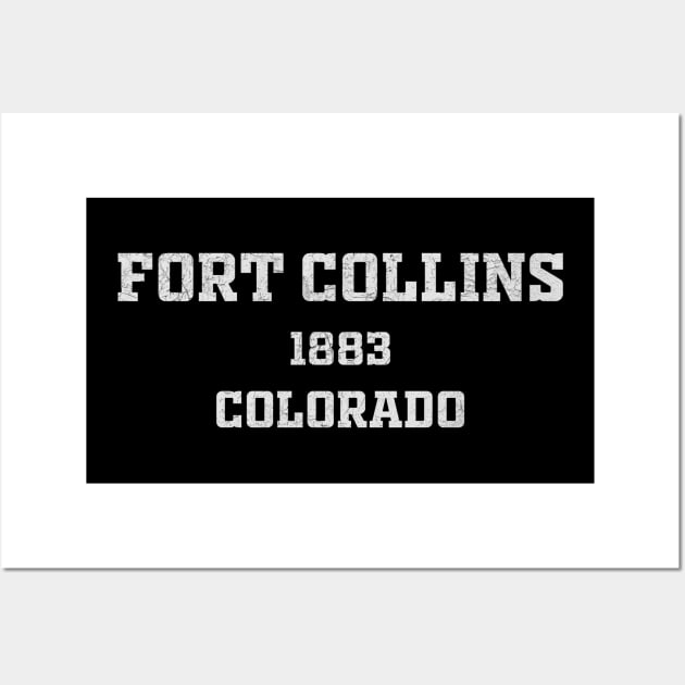 Fort Collins Colorado Wall Art by RAADesigns
